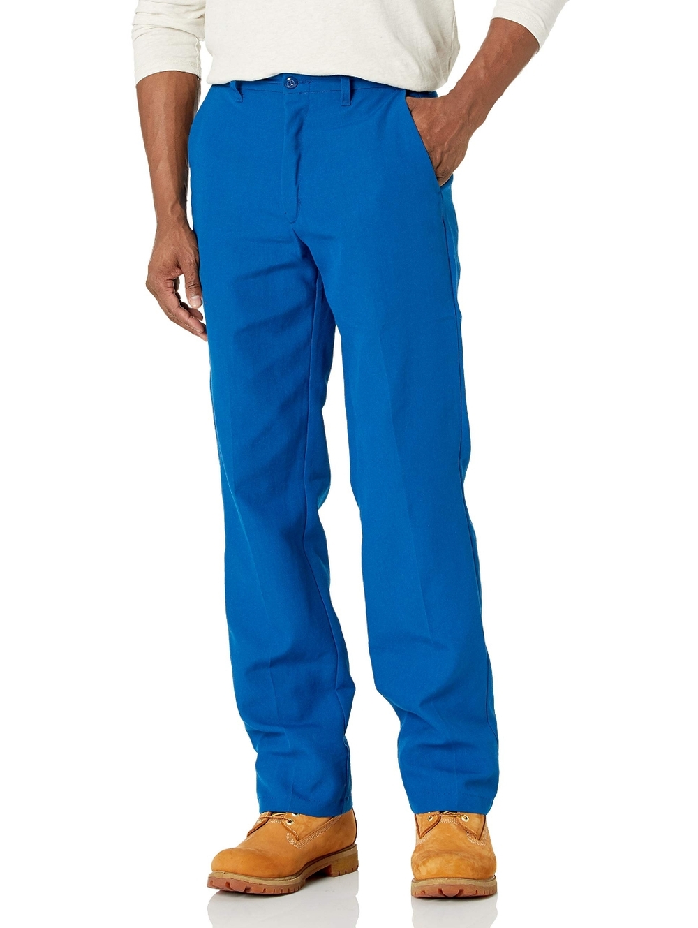 Bulwark 48 X 31 FR Flame Resistant Pants Royal Blue NFPA 2112 Nomex Work Utility